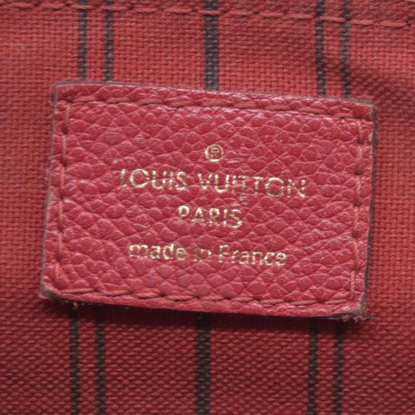 Louis Vuitton  Empreinte Speedy Bandouliere 25 NM Scarlet DU1149