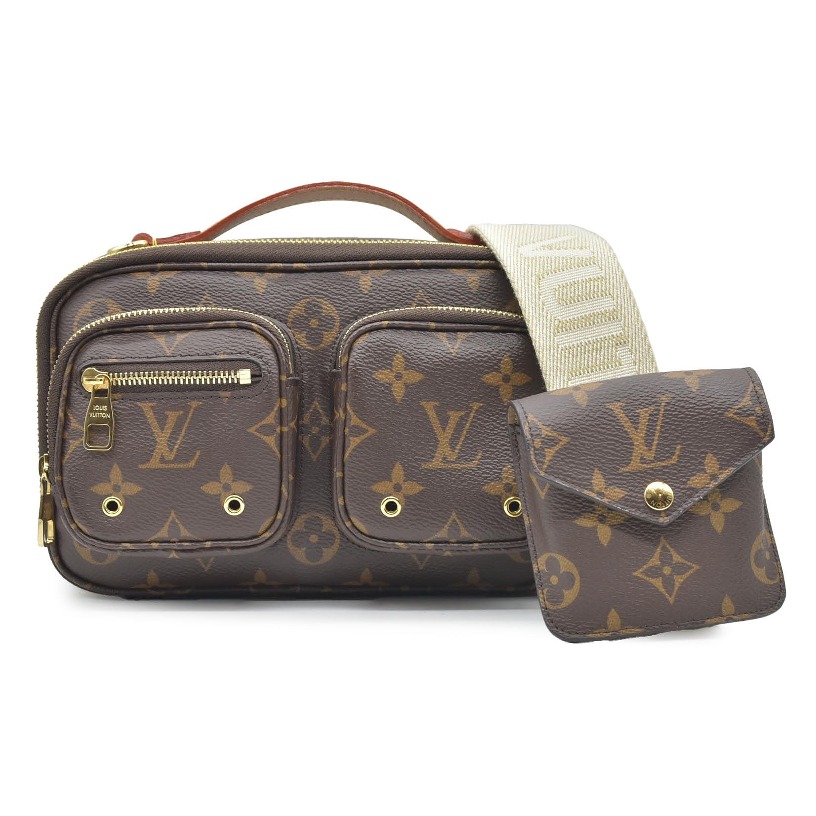 $3300 Louis Vuitton Monogram Utility Crossbody RFID
