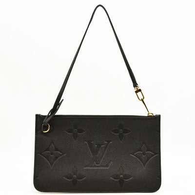 Louis Vuitton  Empreinte Monogram Giant Neverfull MM Black RFID