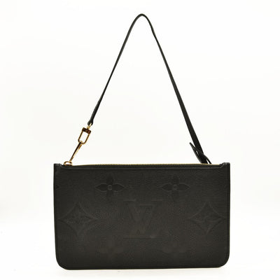Louis Vuitton  Empreinte Monogram Giant Neverfull MM Black RFID