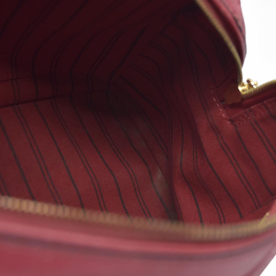 Louis Vuitton  Empreinte Speedy Bandouliere 25 NM Scarlet DU1149