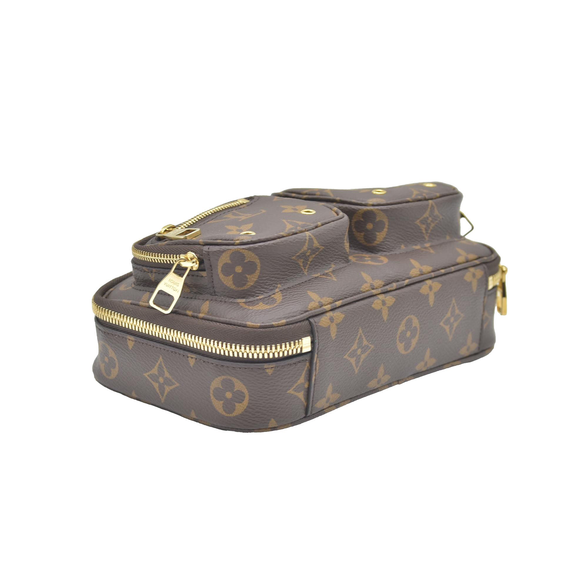$3300 Louis Vuitton Monogram Utility Crossbody RFID