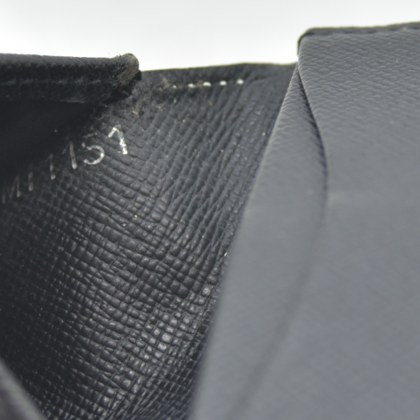 $455 2012 Louis Vuitton Damier Graphite Pocket Organizer NM MI1152 CONSIGNMENT