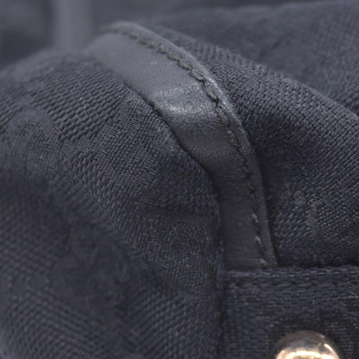 $1150 Gucci GG Canvas Abbey Black CONSIGNMENT 10021088