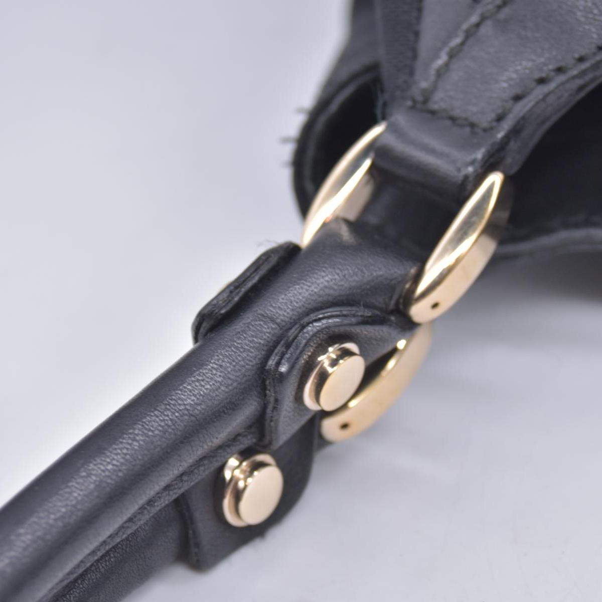 $1150 Gucci GG Canvas Abbey Black CONSIGNMENT 10021088