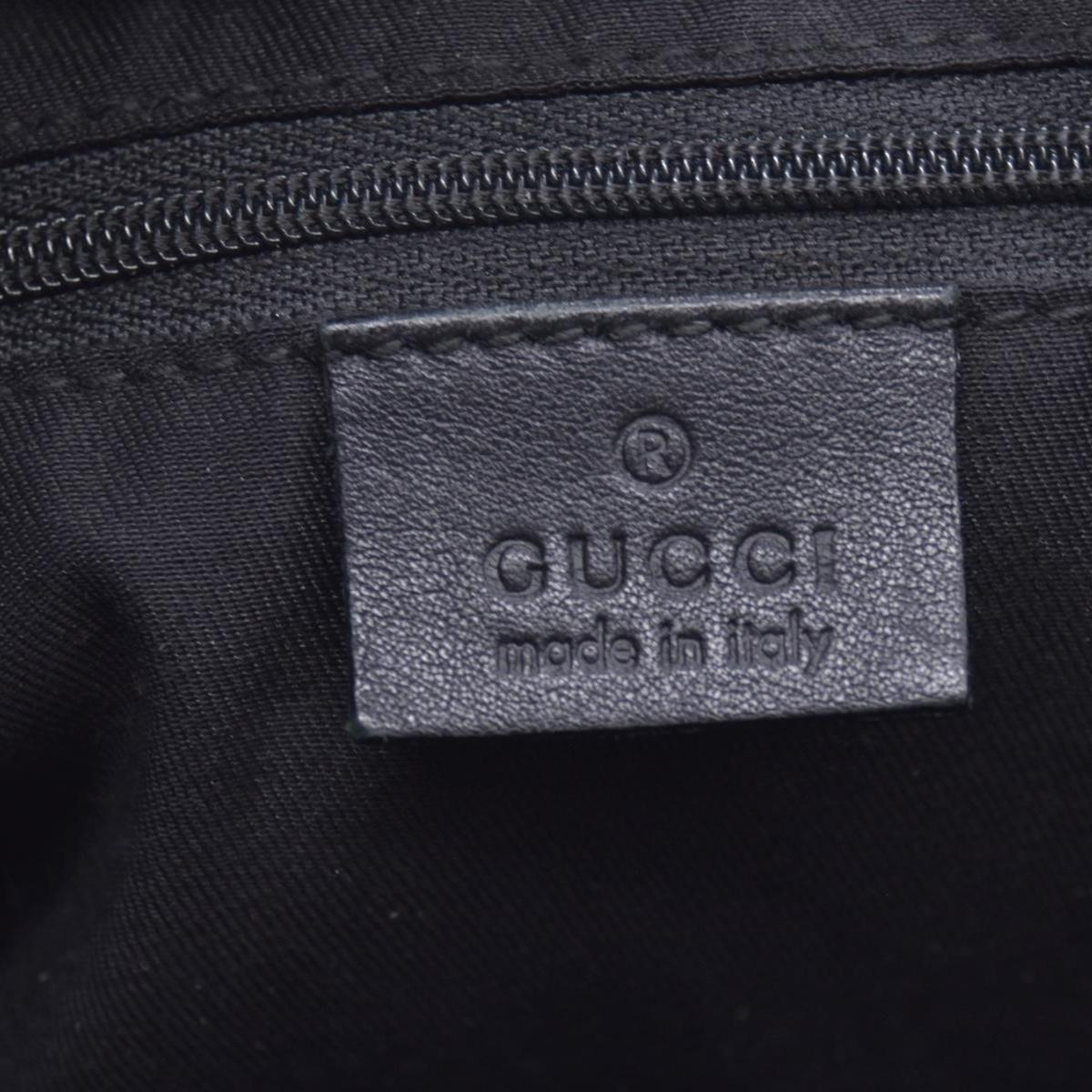 $1150 Gucci GG Canvas Abbey Black CONSIGNMENT 10021088