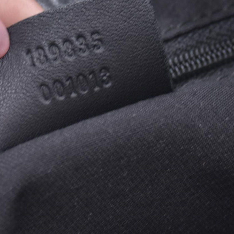 $1150 Gucci GG Canvas Abbey Black CONSIGNMENT 10021088