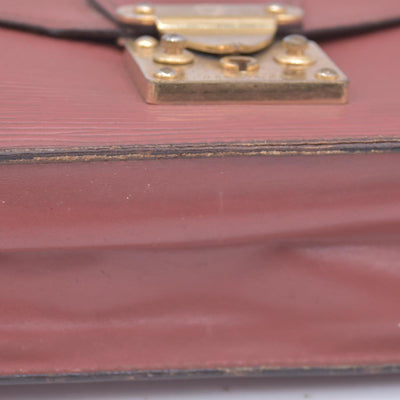 $1080 Louis Vuitton  Epi Leather Pochette Sellier Dragonne 26 10021254