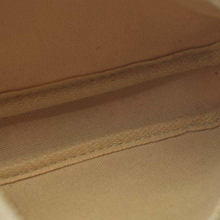 $825 Louis Vuitton  Damier Azur Mini Pochette Accessories FL0027