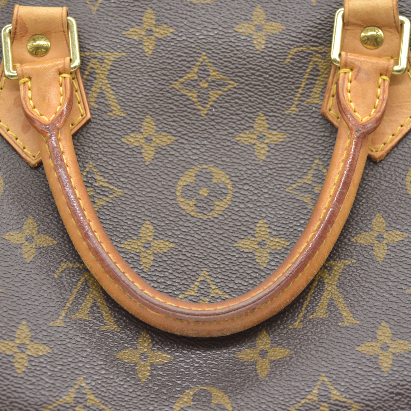 $1700 Louis Vuitton Monogram Speedy 35 SD3191 2011