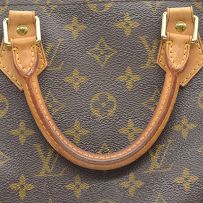 $1700 Louis Vuitton Monogram Speedy 35 SD3191 2011