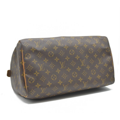 $1700 Louis Vuitton Monogram Speedy 35 SD3191 2011