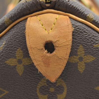 $1700 Louis Vuitton Monogram Speedy 35 SD3191 2011