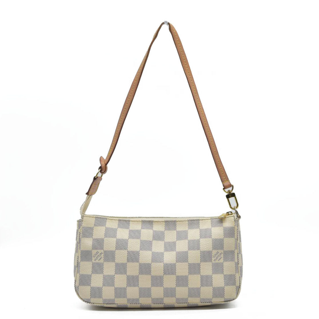 $1290 Louis Vuitton Damier Azur Pochette Accessoires NM MB2169