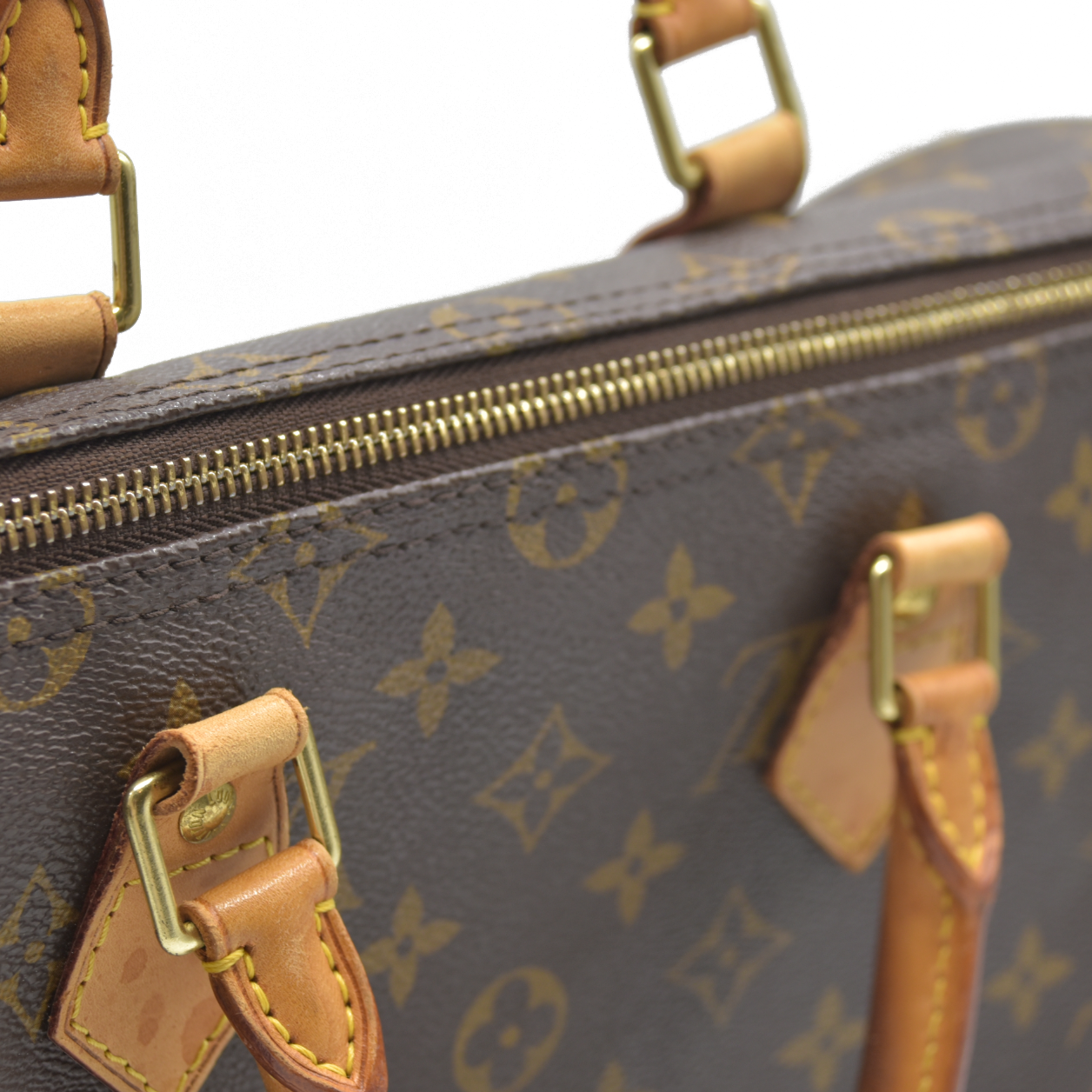 $1700 Louis Vuitton Monogram Speedy 35 SD3191 2011