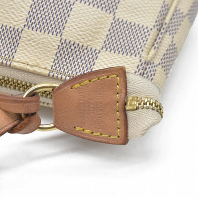 $1290 Louis Vuitton Damier Azur Pochette Accessoires NM MB2169