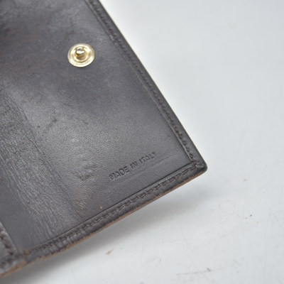 $390 Fendi Logo F 6 Key Holder CONSIGNMENT