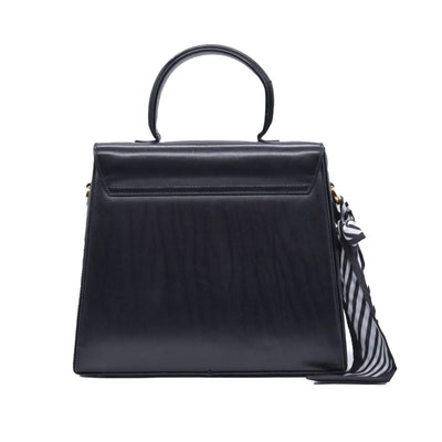 $1450 SALVATORE FERRAGAMO Smooth Calfskin Gancini Top Handle Bag CONSIGNMENT 10021181