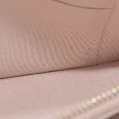 $4500 Chanel  Canvas Small Deauville Clutch With Chain Pink