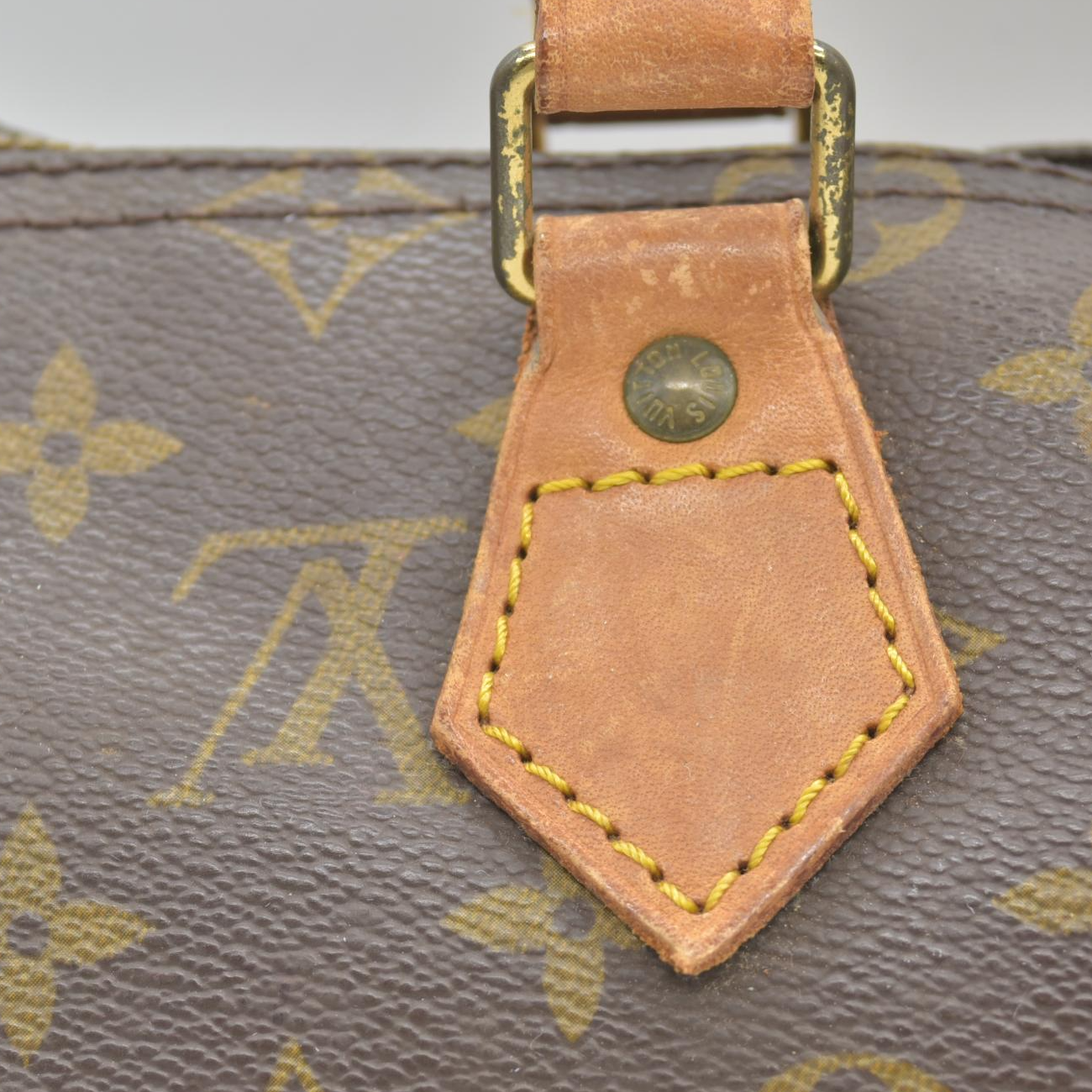 $1490 1989 Louis Vuitton  Speedy 25 Brown Monogram MI8911