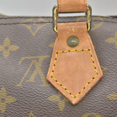 $1490 1989 Louis Vuitton  Speedy 25 Brown Monogram MI8911