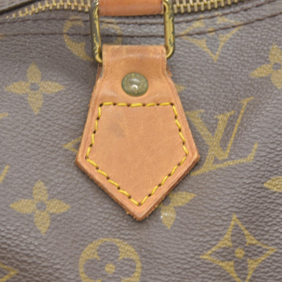 $1490 1989 Louis Vuitton  Speedy 25 Brown Monogram MI8911