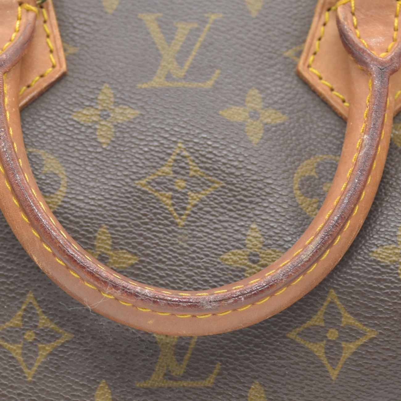 $1490 1989 Louis Vuitton  Speedy 25 Brown Monogram MI8911