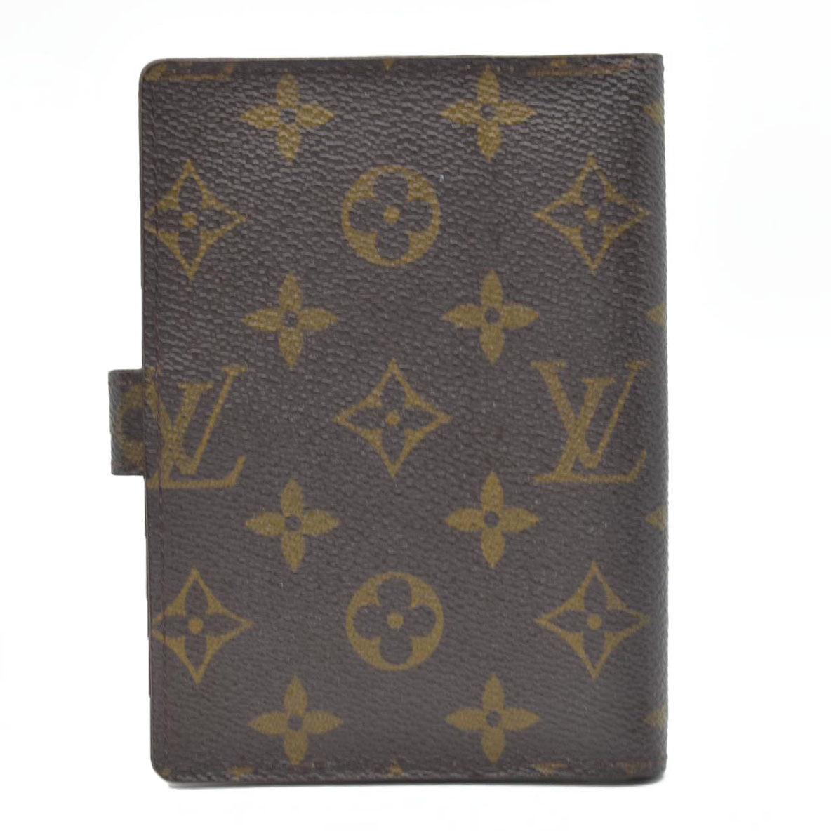 $505 Louis Vuitton Monogram Agenda PM Notebook Cover Brown CA1919