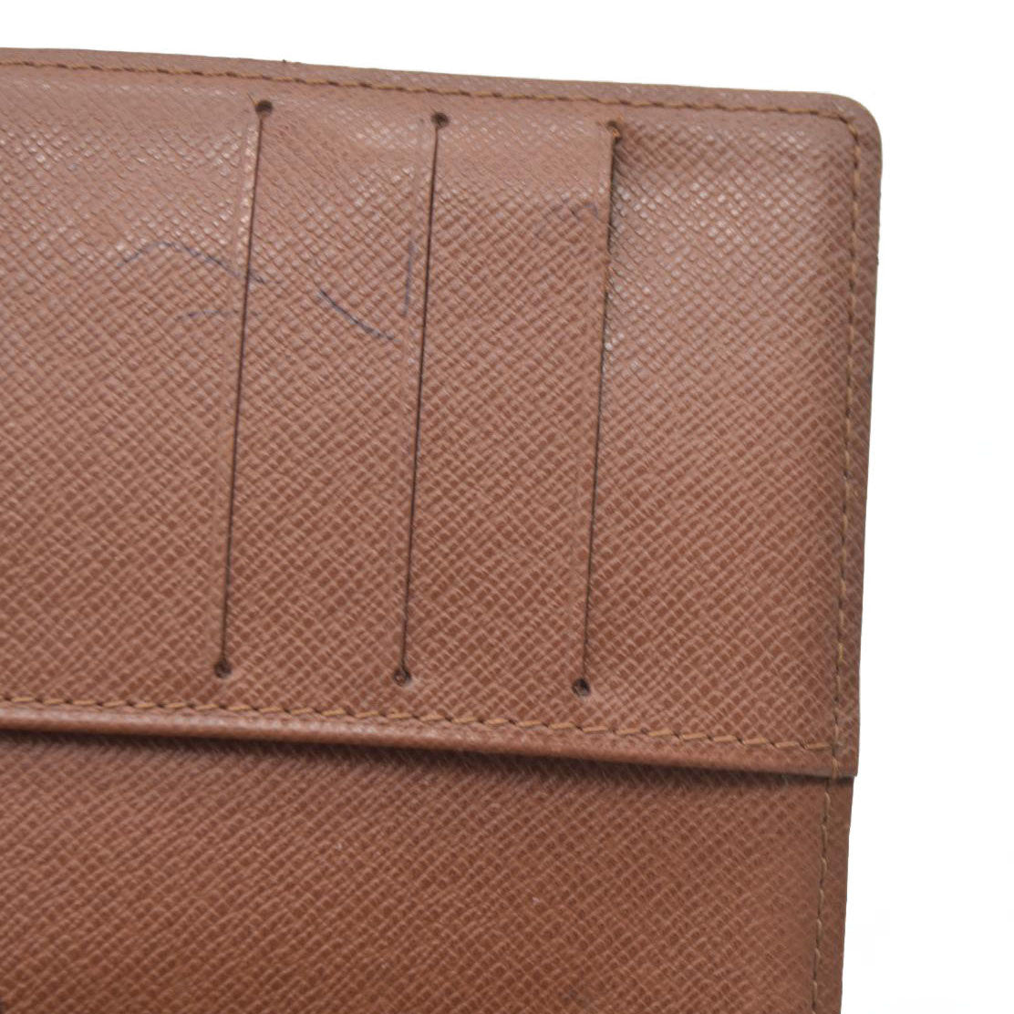 $505 Louis Vuitton Monogram Agenda PM Notebook Cover Brown CA1919