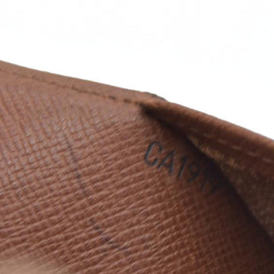 $505 Louis Vuitton Monogram Agenda PM Notebook Cover Brown CA1919