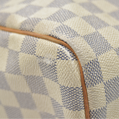 $1550 2010 Louis Vuitton Speedy 30 Damier Azur DU1170