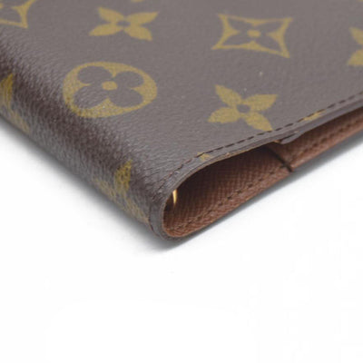 $505 Louis Vuitton Monogram Agenda PM Notebook Cover Brown CA1908