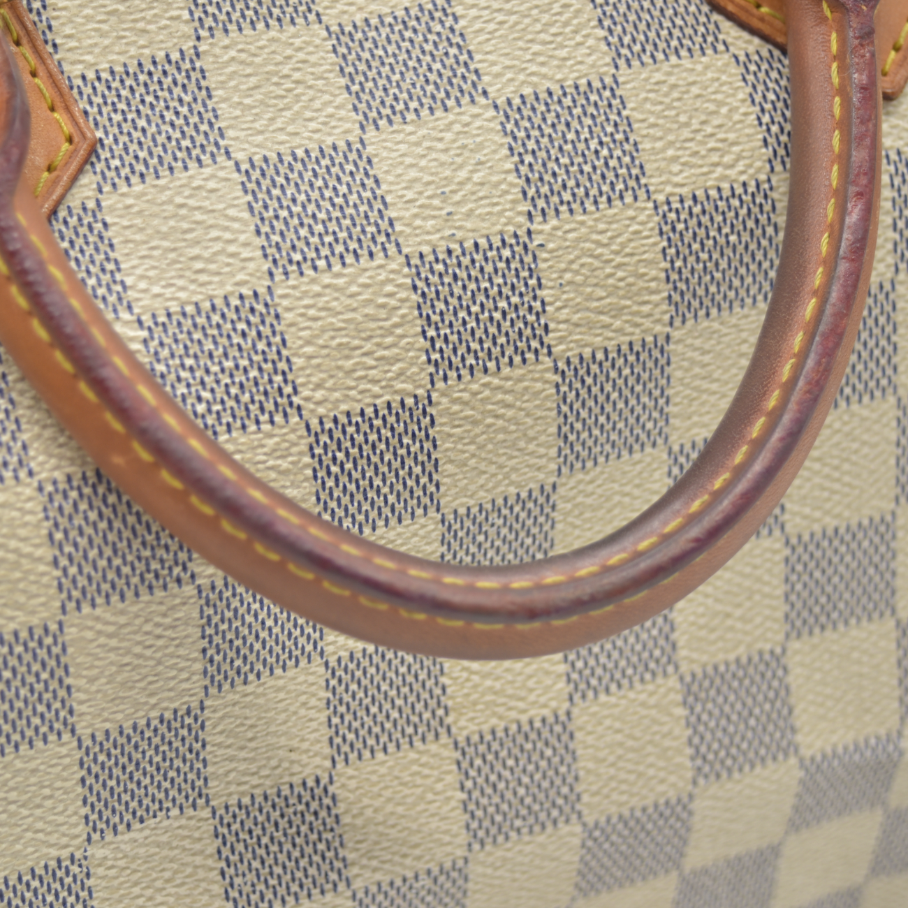 $1550 2010 Louis Vuitton Speedy 30 Damier Azur DU1170