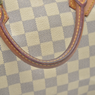 $1550 2010 Louis Vuitton Speedy 30 Damier Azur DU1170