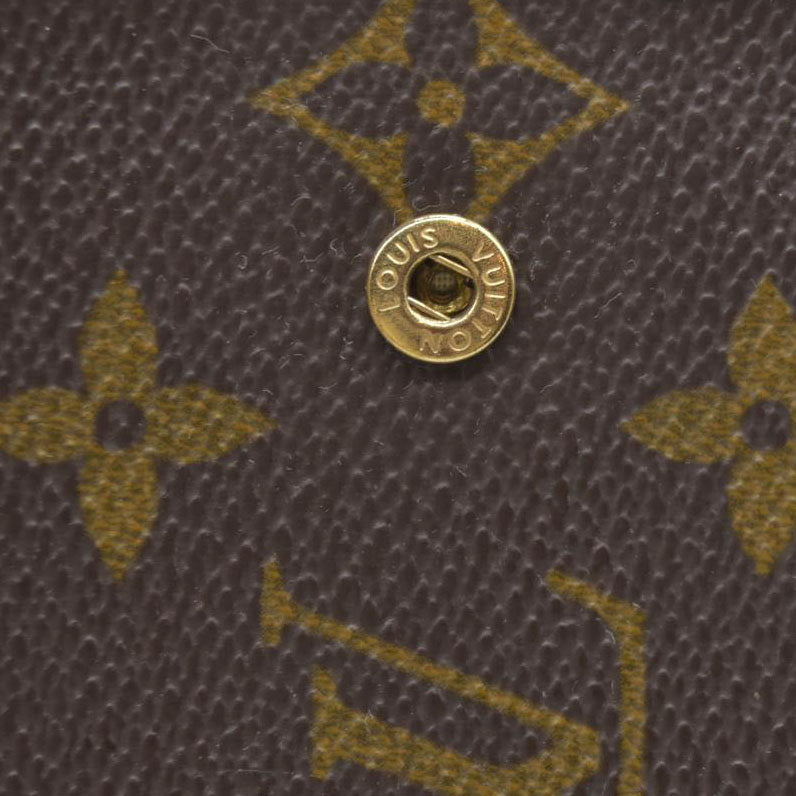 $505 Louis Vuitton Monogram Agenda PM Notebook Cover Brown CA1908