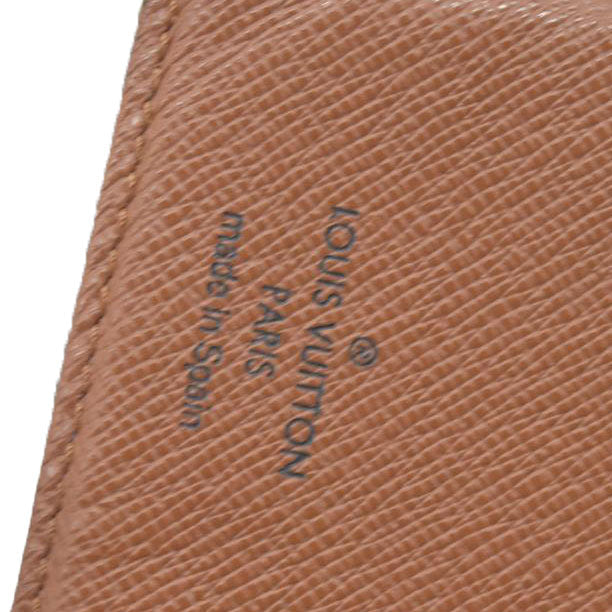 $505 Louis Vuitton Monogram Agenda PM Notebook Cover Brown CA1908