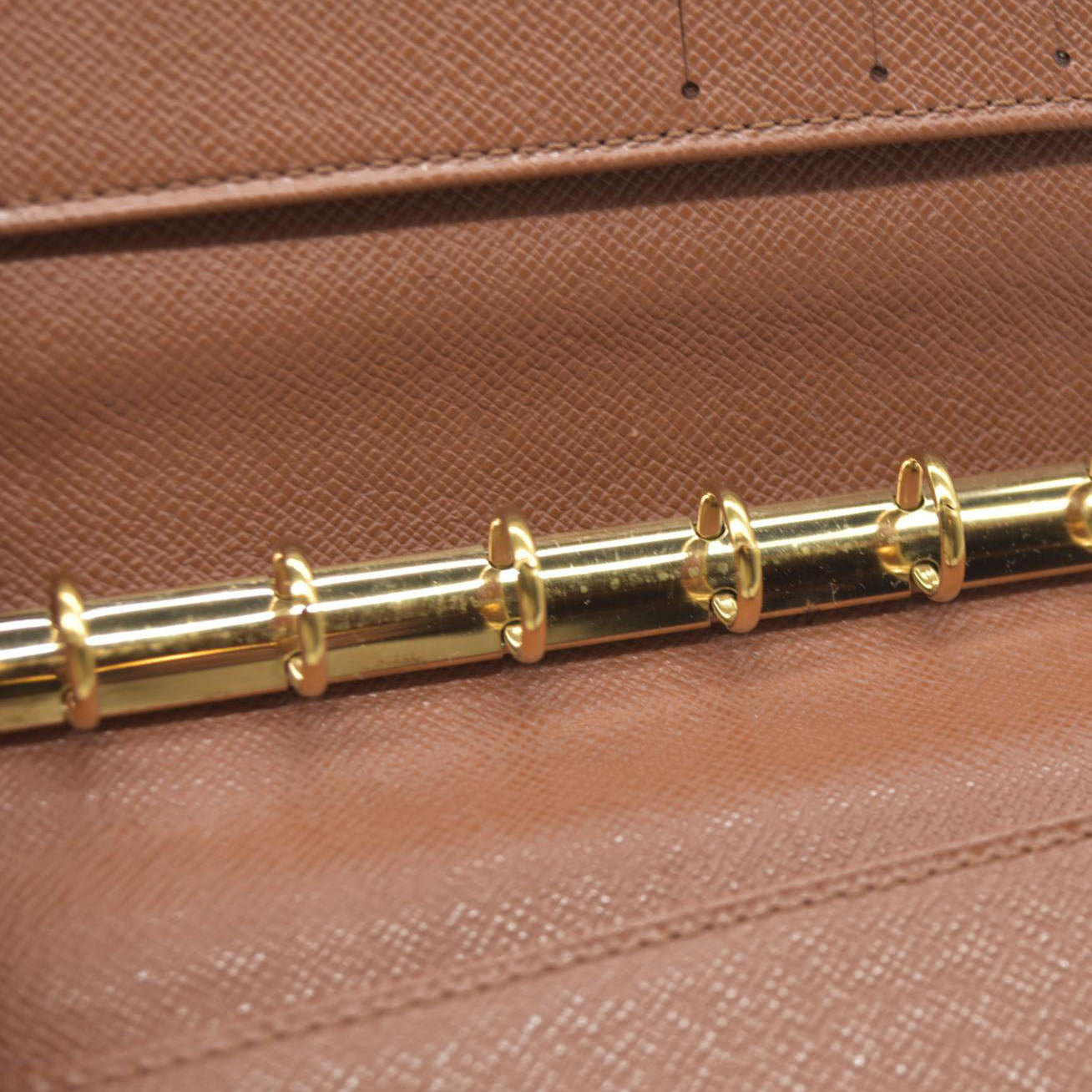 $505 Louis Vuitton Monogram Agenda PM Notebook Cover Brown CA1908