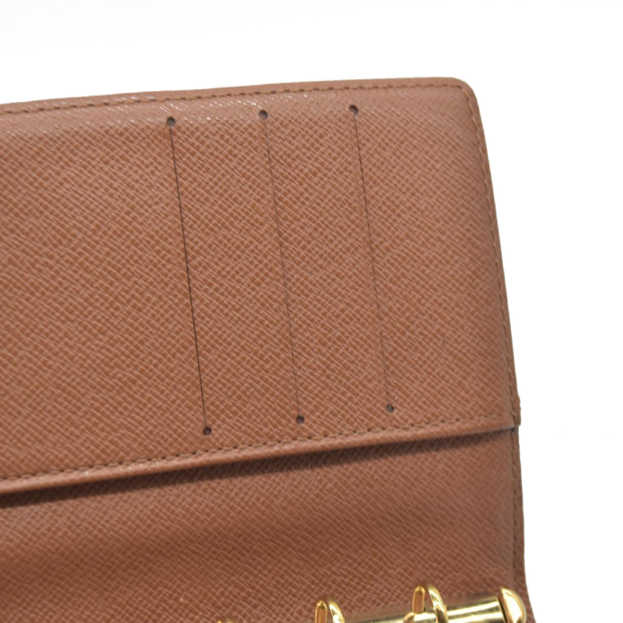 $505 Louis Vuitton Monogram Agenda PM Notebook Cover Brown CA1908