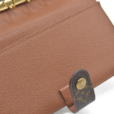 $505 Louis Vuitton Monogram Agenda PM Notebook Cover Brown CA1908