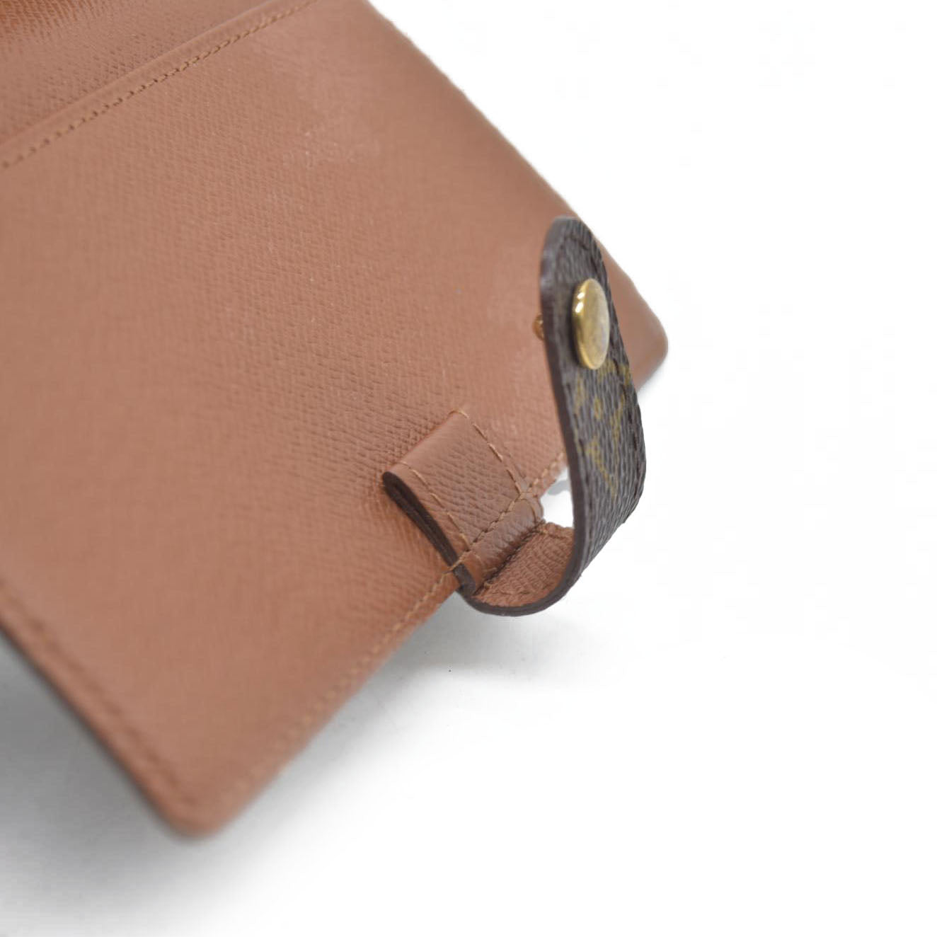 $505 Louis Vuitton Monogram Agenda PM Notebook Cover Brown CA1908