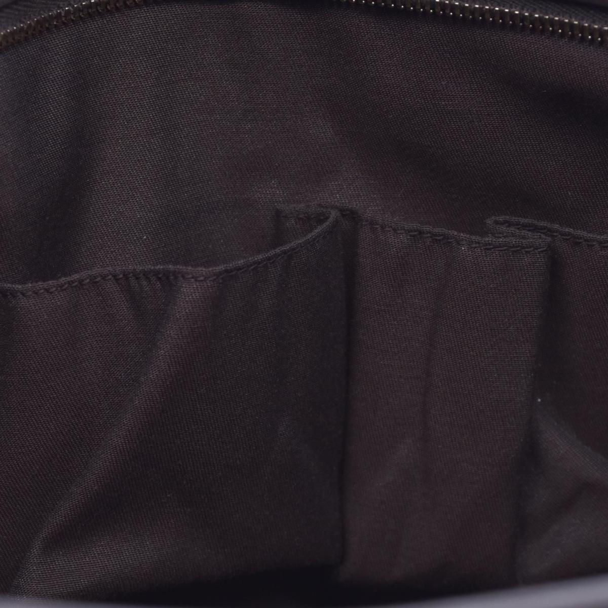 $1350 Gucci GG Supreme Monogram Medium Zippered Tote Dark Brown CONSIGNMENT 10021244