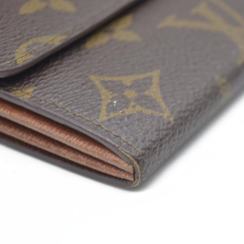 Louis Vuitton $725 Monogram Portefeiulle Sarah Long Bifold Wallet AN1920 CONSIGNMENT