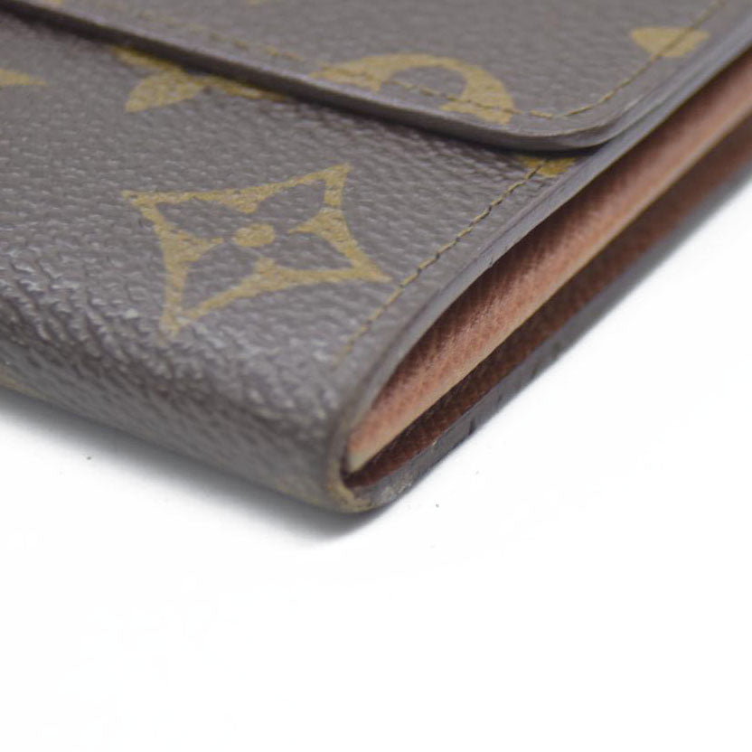 Louis Vuitton $725 Monogram Portefeiulle Sarah Long Bifold Wallet AN1920 CONSIGNMENT