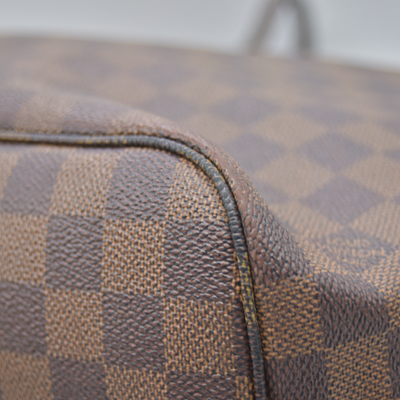 $2240 2008 Louis Vuitton Damier Ebene Neverfull MM SP2088