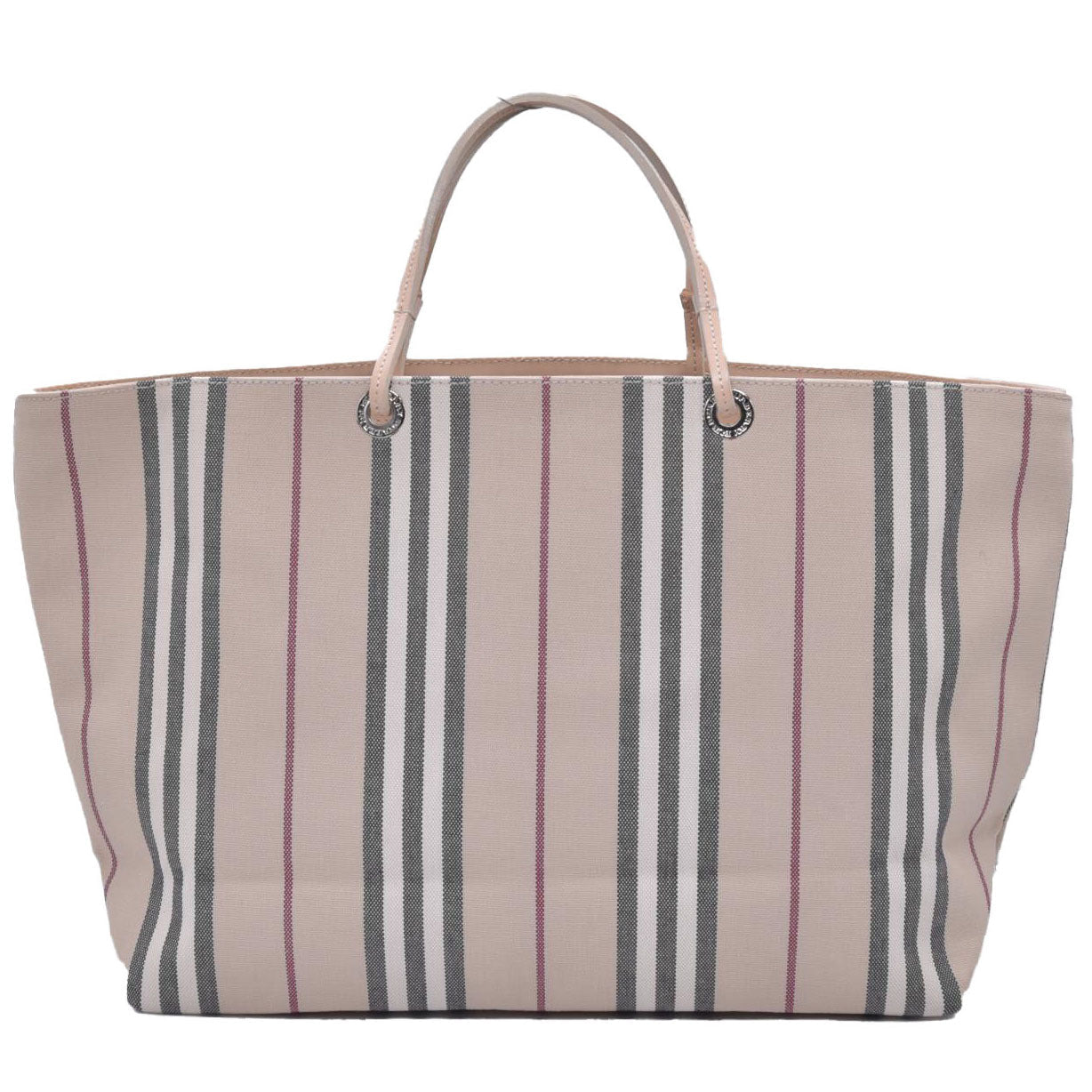 $1490 Burberry PVC Beige Tote CONSIGNMENT 10021249