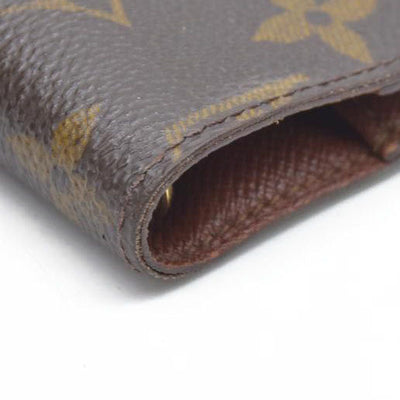 $505 Louis Vuitton Monogram Agenda PM Notebook Cover Brown SP1010