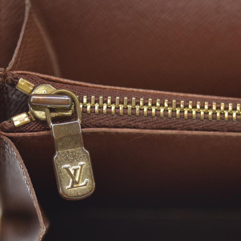Louis Vuitton $725 Monogram Portefeiulle Sarah Long Bifold Wallet AN1920 CONSIGNMENT