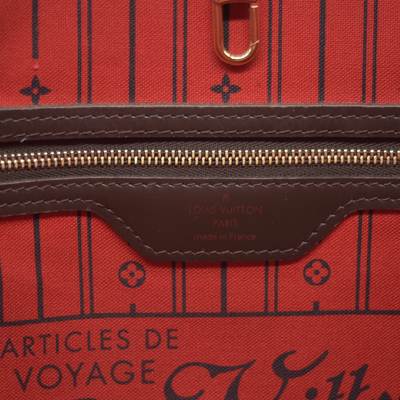 $2240 2008 Louis Vuitton Damier Ebene Neverfull MM SP2088