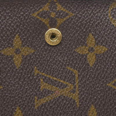 $505  Louis Vuitton Monogram Agenda PM Notebook Cover Brown CA0969