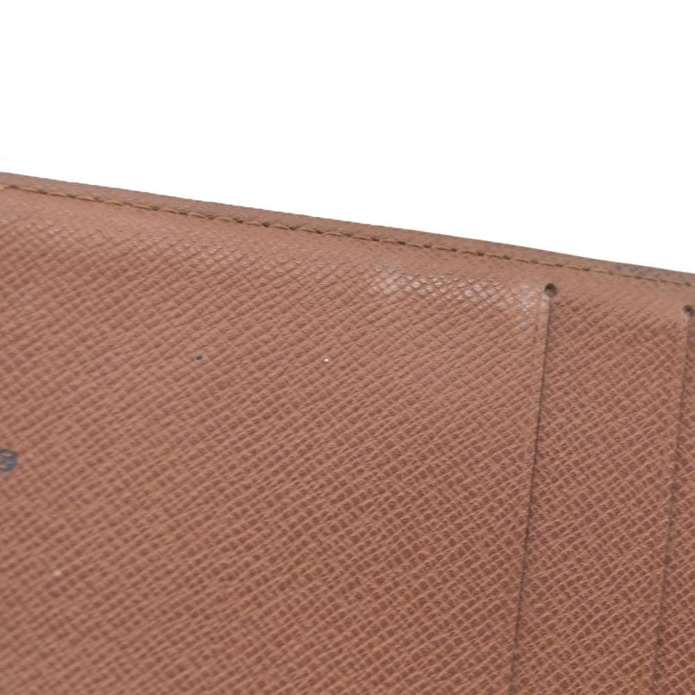 $505  Louis Vuitton Monogram Agenda PM Notebook Cover Brown CA0969